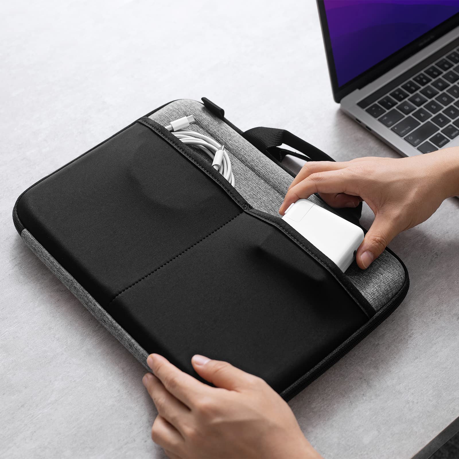 Amazon.co.jp: [tomtoc] パソコンショルダーバッグ 13インチ MacBook
